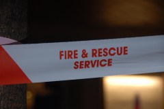 Surrey Fire and Rescue Service tape