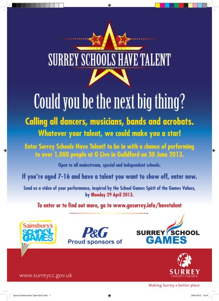Surrey Schools Have Talent 2013.indd